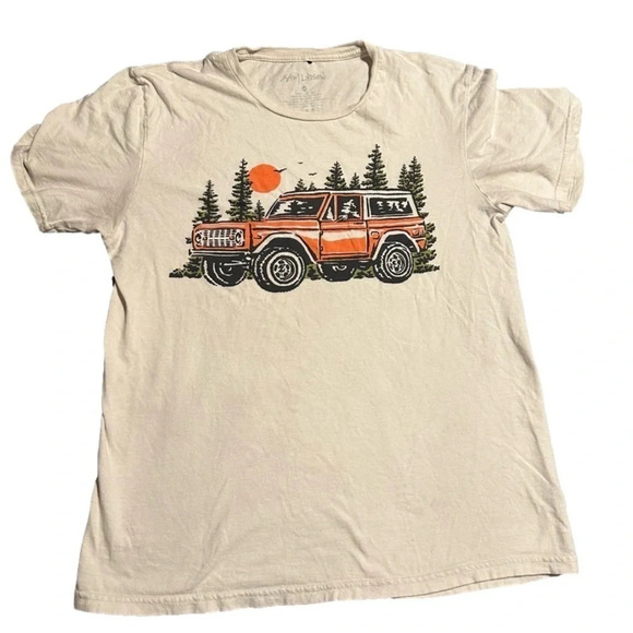 Men’s Ford Bronco 4x4 Sam Larson T-Shirt Size M - Picture 1 of 2